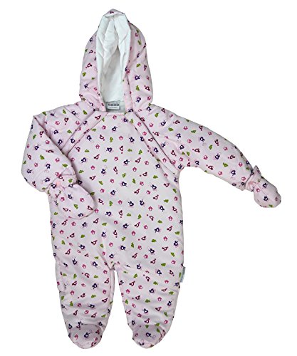 Nursery Time Little Birdy Snowsuit - Pink - 6-9 Months / 74 cm