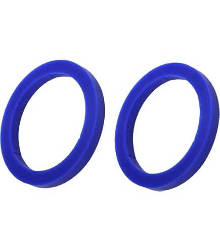 Lot De 2 Joints Toriques En Silicone Bleu Pour Machines à Expresso - Dimensions 73x57x8,5 Mm - Compatible E61, Gaggia, Etc.