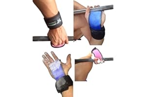 Freedom Strength Protections de paume pour 3 doigts ou gymnastique avec support de poignet (blanc, grand)