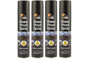 MAECENA Waterproof Spray Fabric Protector for Clothing Tents Shoes Camping Coats 300ml