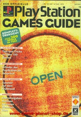 Preisvergleich Produktbild Playstation Games Guide Lösungsbuch Cheat für 300 Playstation Spiele Erstauflage