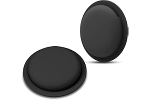 AirTag Case, AirTag Holder, AirTag Accessories, Silicone Pasteable, Waterproof-Anti-Scratch Sticker AirTag Case, Hidden Location Tracker, Air Tag Holder for Kids, for Apple Airtag, 2 Packs (Black)