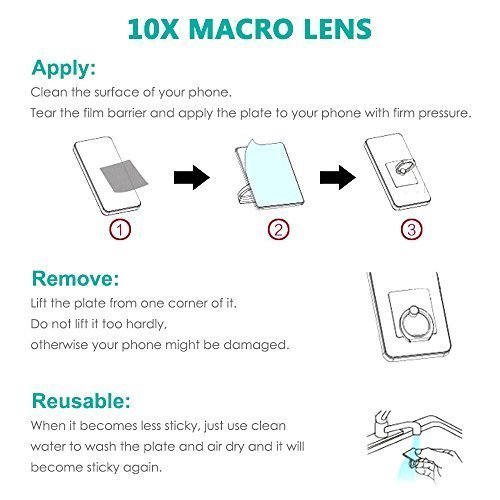 ocona 2er-Set Handyhalter mit Metallring, 360 Grad drehbar, Universal Smartphone Ring Grip (grau, silber)