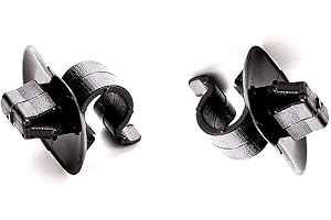 D.I.K ONLINESHOP 2 Stück Stützen Befestigung für Motorhaube Halter Clip Klammer NEU DIK020