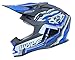 Produktbild Wulfsport Vantage Erwachsenen Helm blau mit CE-Prüfung Enduro - Motocross, Größe: Größe XXL (63-65)