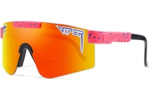 FouncY P-V Sports Polarized Sunglasses for Men Women Frame Cycling Glasses Sport Sunglasses UV400 Protection Bike Sunglasses