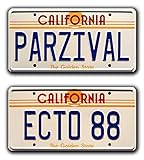 Dimensiones de la placa estándar de Estados Unidos (12" x 6")