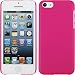 Produktbild PhoneNatic Case für Apple iPhone 5c Hülle pink gummiert Hard-case für iPhone 5c + 2 Schutzfolien