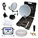 Produktbild HB-DIGITAL HD Camping Sat Anlage im Koffer 40cm Schüssel + Digital SATFINDER + Opticum LNB 0,1 10m Kabel für HDTV UHD 3D 4K geeignet