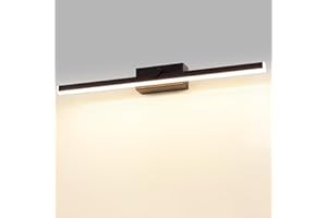 TYhogar LED Wall Light 50CM Modern Picture Lamp Rotatable 180° Black Bathroom Makeup Lighting 12W Mirror Lamps 3000K Oil Painting Lights Living Room Bedroom Study Kitchen Interior Fixture