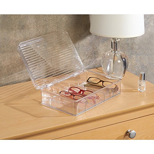 InterDesign 63730EU Linus Brillen-Organizer, Durchsichtig - 2