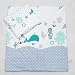 2 Pcs Cot Bedding Set - 120x90cm Duvet Cover & Pillowcase - Pattern 13