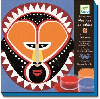 Preisvergleich Produktbild Masken aus farbigem Sand von Djeco