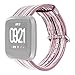 Produktbild Happysdh Armband kompatibel mit Fitbit Versa Lite,Smartwatch Zubehör Nylon Uhrenarmband Ersatzarmband Armbänder Smartwatch für Männer Frauen