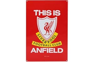 LIVERPOOL F.C. Liverpool FC This is Anfield Metal Sign LFC Official