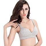 TQP-CK Still BH Maternity Damen Sport-BH Umstands-BH Bra Yoga BH - 2