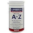 Lamberts A-Z Complete Multivitamin 60 Tablets - Comprehensive Daily Formula