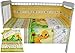 Babies-Island A 6 Piece Bedding Set For Baby/Toddler To Fit Cot/Cot Bed 120X60 140X70 160X70 - Orange Dinosaurs - Size : 90x120 cm