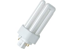 Osram 26 Watt 4 stift kompakt fluorescerande ljus Dulux T/E Plus varm vit (3 000 k) lampa