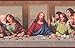Produktbild Chesapeake Das letzte Abendmahl von Leonardo da Vinci l Cena christlichen Glaubens Wallpaper Border Retro-Design, Roll 15' x 6,25 ''