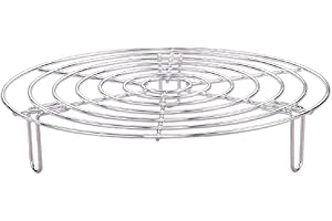 DETONTSAI PINH-lang Soporte Redondo para Parrilla de Cocina 16 cm / 28 cm / 20 cm / 24 cm Accesorios de Cocina para moldes Redondos para Pasteles freidora de Aire Rejillas de enfriamiento Instapot para Hornear