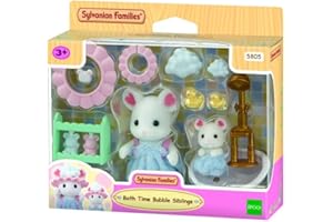 EPOCH Sylvanian Families - Bath Time Bubble Siblings 5805