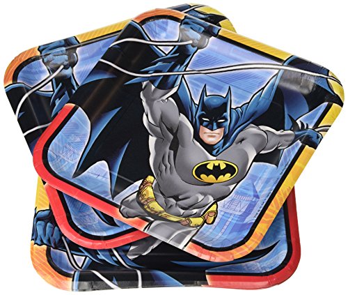 Amscan International 23 cm Batman eckig Teller