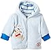 Julius Hüpeden Baby Boys "Super Cool" aus Fleece mit Kapuze Jacket, Blue (baby Blue 123000), 3-6 Months (Manufacturer size 68)
