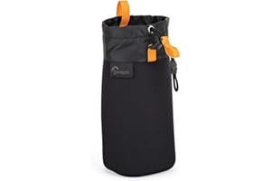 Lowepro LP37182-PWW, ProTactic Bottle Pouch Modular Accessory for ProTactic 350 AW II/450 AW II Backpacks, Insulated Construction, Fits 1 L Bottle, Black, Standard