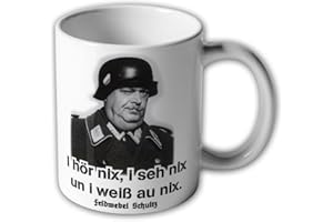 ‎COPYTEC Tasse Feldwebel Schultz ein Käfig voller Helden TV Kult Humor Zitat #30577