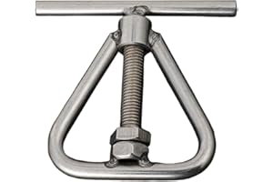 UZEXYO Heavy Duty Nut Cracker for All Nuts Black Walnut and Pecan Cracker Tool Stainless Steel Metal Nutcracker for Macadamia Hazelnut Almonds