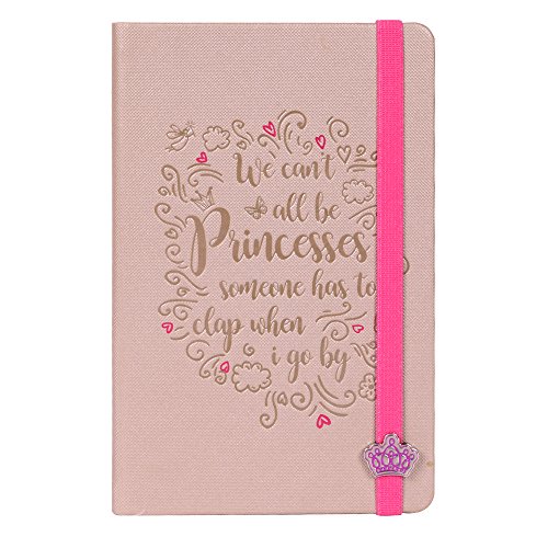 Doodle Peachy Blush Diary Notebook for Girls, Size A5, Ruled Pages, 80 Gsm, 200 Pages (Beige)