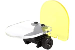 BigTron Obiettivo di Portata Tattica, Protezione per Softair Schermo di Protezione Occhiali Portata di Protezione, Lente Reflex Pieghevole Attacco QD 20Mm per Copertura Mirino Punto Rosso