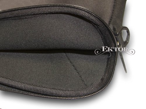 LUXBURG® 12 Zoll Schultertasche Notebooktasche Laptoptasche Tasche mit Tragegurt aus Neopren für Laptop / Notebook Computer - 4