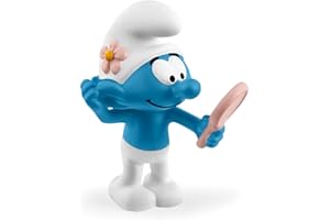 SCHLEICH 20827 Puffo Vanitoso, da 3 anni, Puffi - Figura, 4 x 3 x 5 cm