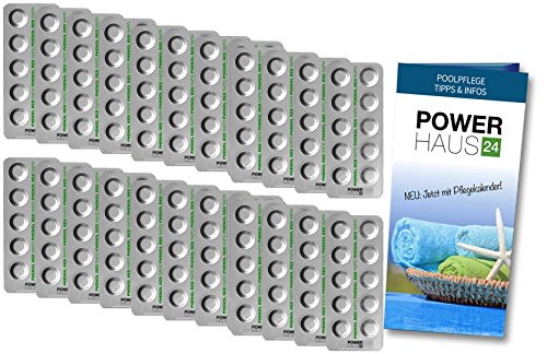 POWERHAUS24® - 240 Rapid Testtabletten pH-Wert Phenol Red