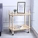 Produktbild HPLL Lapdesks Küchenwagen, Herausnehmbares Ablagefach für Küche, Büro, Schlafzimmer, Wohnzimmer (größe : 60 * 46 * 68cm)