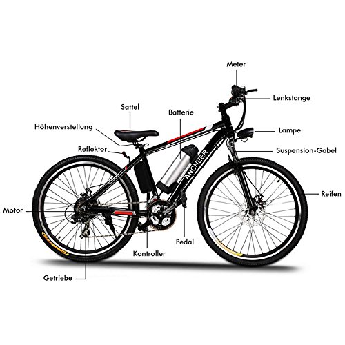 Ancheer Elektrofahrrad 26 Zoll Mountainbike - 4