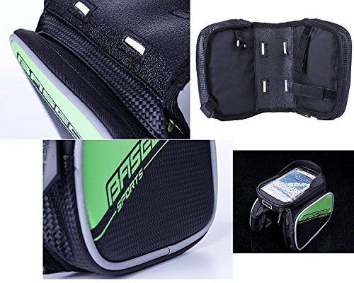 Rmine Fahrradtasche Handy Rahmentasche für Smartphone bis zu 6,0 Zoll - 5