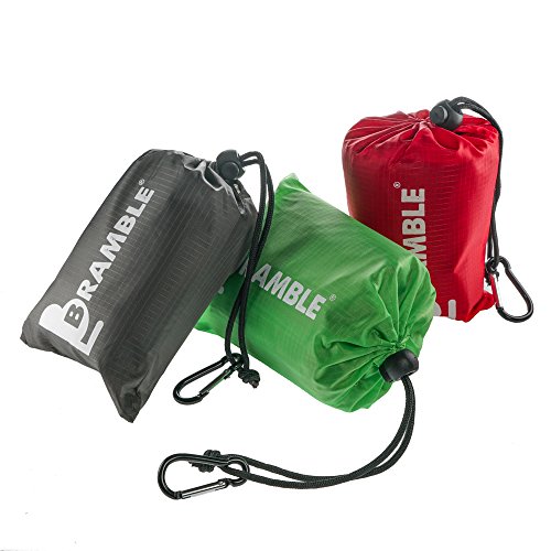 Bramble – wasserdichte Picknickdecke und Stranddecke mit Tasche - 6