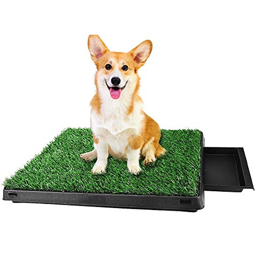 Sailnovo-Toilette-pour-Chien-Interieur-Bac--Litire-Intrieur-Domestiques-Tapis-dherbe
