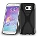 Produktbild Samsung Galaxy NOTE 5 Silikonhülle in SCHWARZ von Cadorabo - X-Line Design TPU Schutzhülle für Galaxy NOTE 5 – Handyhülle Bumper Case Backcover in OXID SCHWARZ