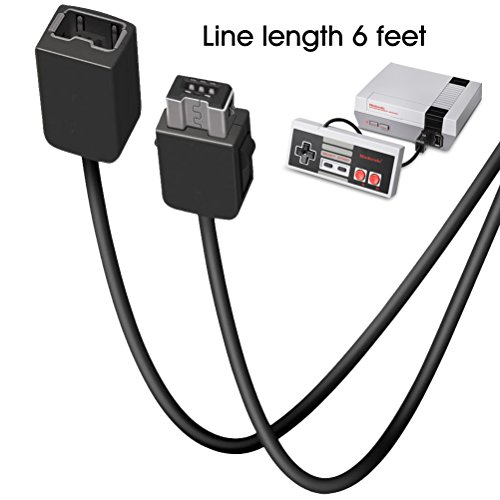 Preisvergleich Produktbild Nes schwarz 6ft Cable 1 Pack 6ft