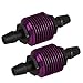Produktbild BQLZR 2pcs RC 1:8 1:10 1:16 80120 Car Engines Parts Metal Fuel Tank Air Cooler Purple