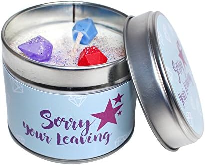 Sorry Your Leaving Candle Tin