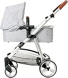 hartan kinderwagen grau Durch den einfachen Faltmechanismus lässt sich der Kinderwagen problemlos auseinander und zusammenklappen. Dank seines geringen Faltmaßes von 83x58x38 cm können Sie den PEP platzsparend im Kofferraum verstauen und überall hin mitnehmen.