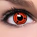 Produktbild Linsenfinder Sharingan Kontaktlinsen mit Stärke 'Naruto' + Behälter Farbige Kontaktlinsen perfekt zu deinem Anime Cosplay Kostüm