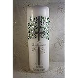 Konfirmationskerze K-104g in vers. Farben inkl. Namen und Datum - auch zur Kommunion