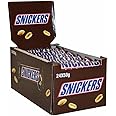 Snicker Chocolate Bar Consisting of Nougat Topped With Caramel and Peanuts, All Encased in Milk Chocolate 50g X 24 Pieces Box (From UK)