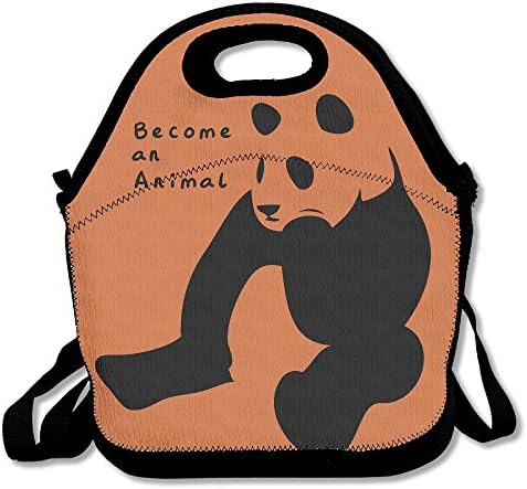 Black Big Face Baby Orangutan Special Adult And Child Lunch Bag